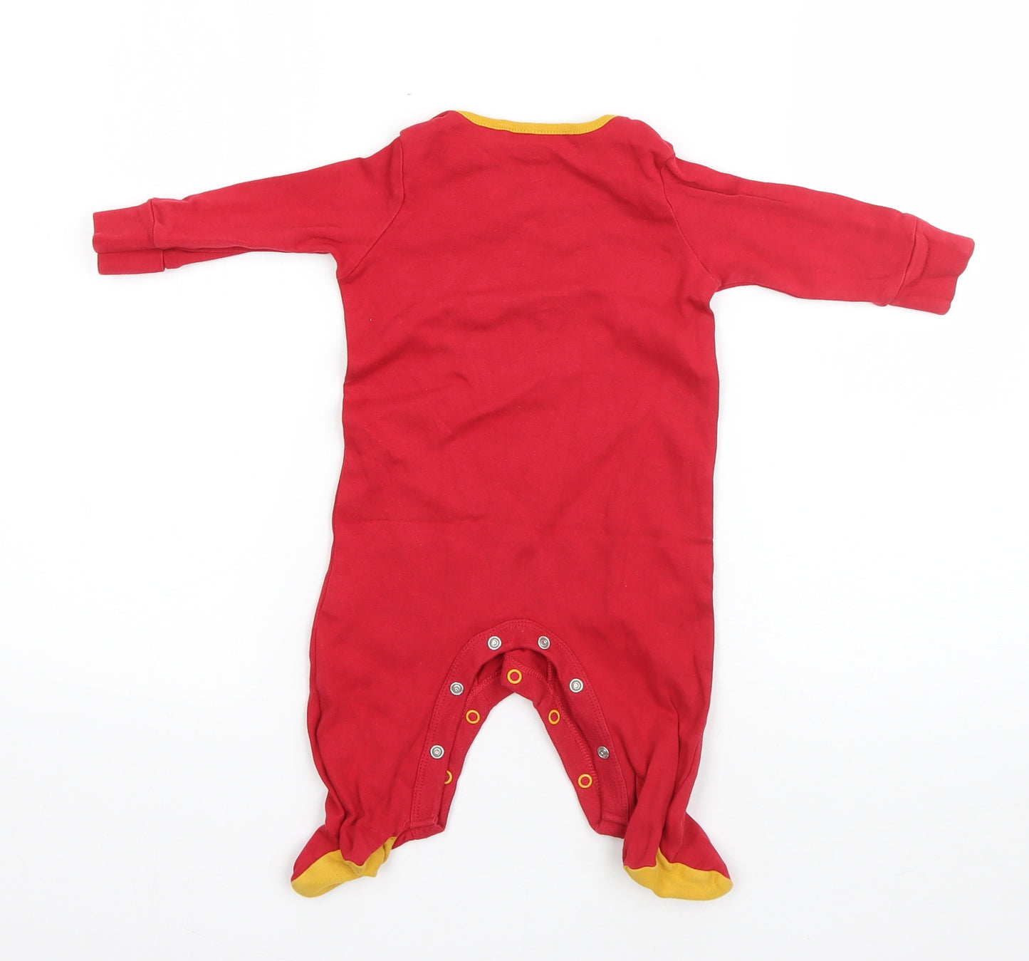 NEXT Boys Red  Cotton Babygrow One-Piece Size 3-6 Months   - DC The Flash