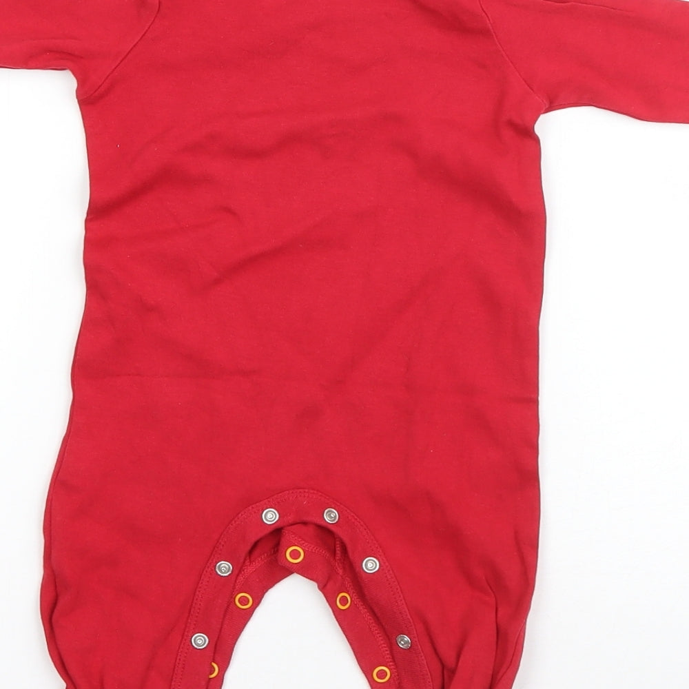 NEXT Boys Red  Cotton Babygrow One-Piece Size 3-6 Months   - DC The Flash