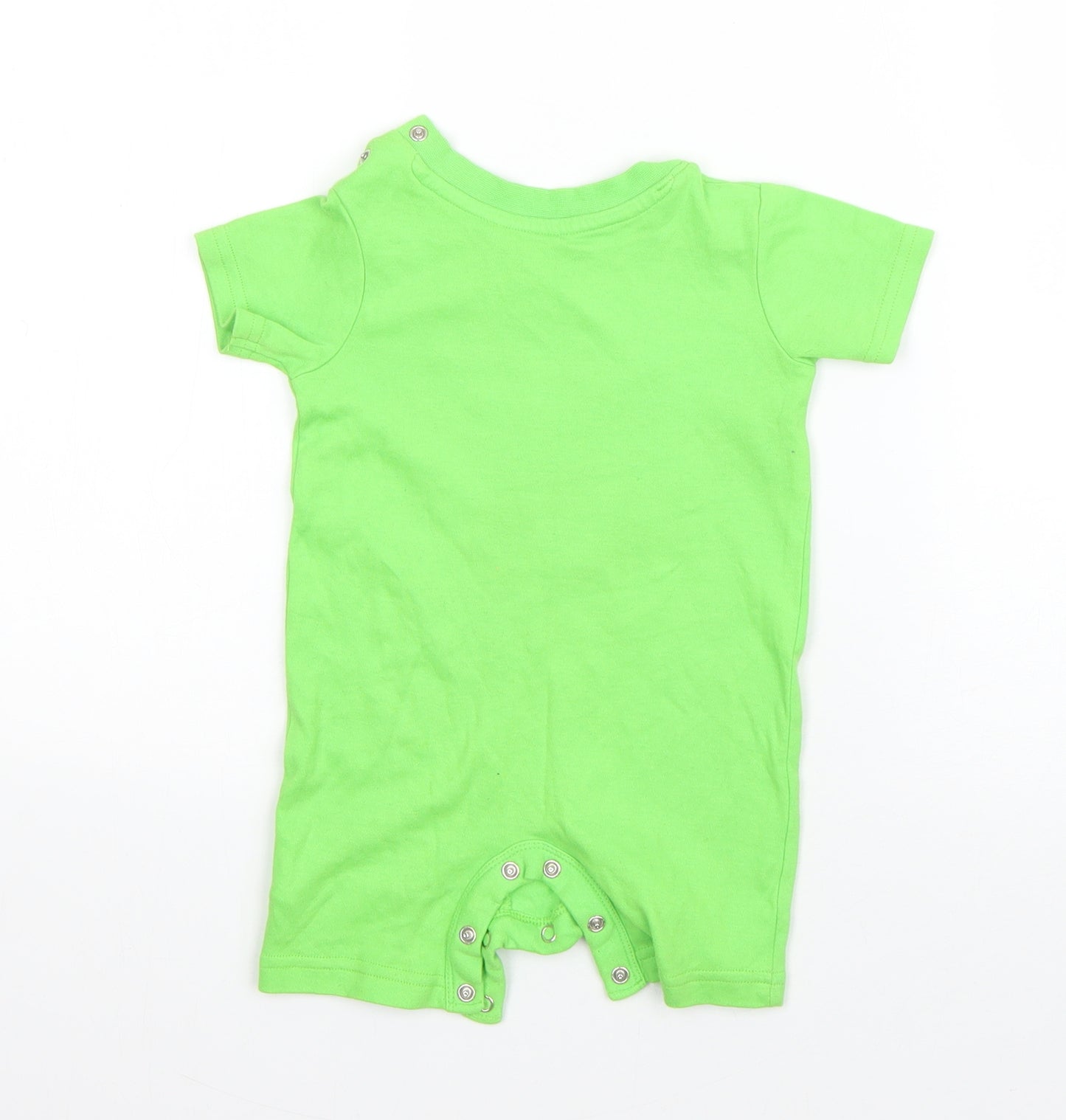 George Boys Green  Cotton Babygrow One-Piece Size 3-6 Months   - Monsters Inc