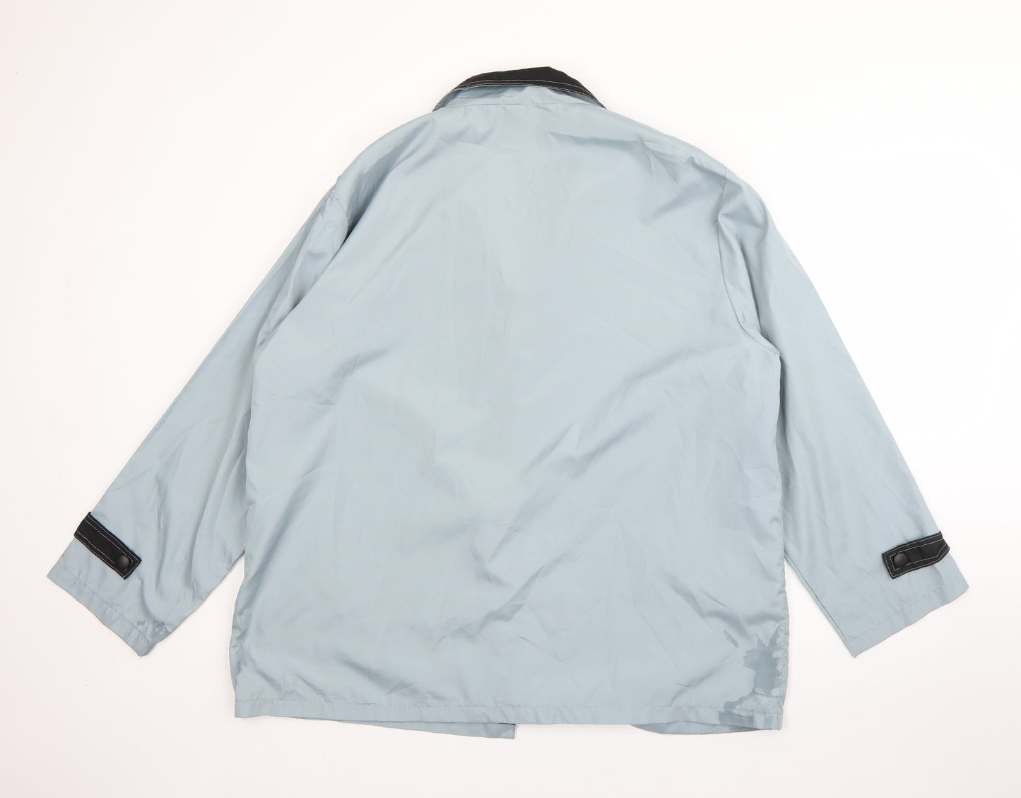 Anne de Lancay Womens Blue   Jacket  Size L  Zip