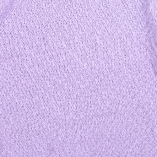 Berkertex Womens Purple Round Neck  Acrylic Pullover Jumper Size 12