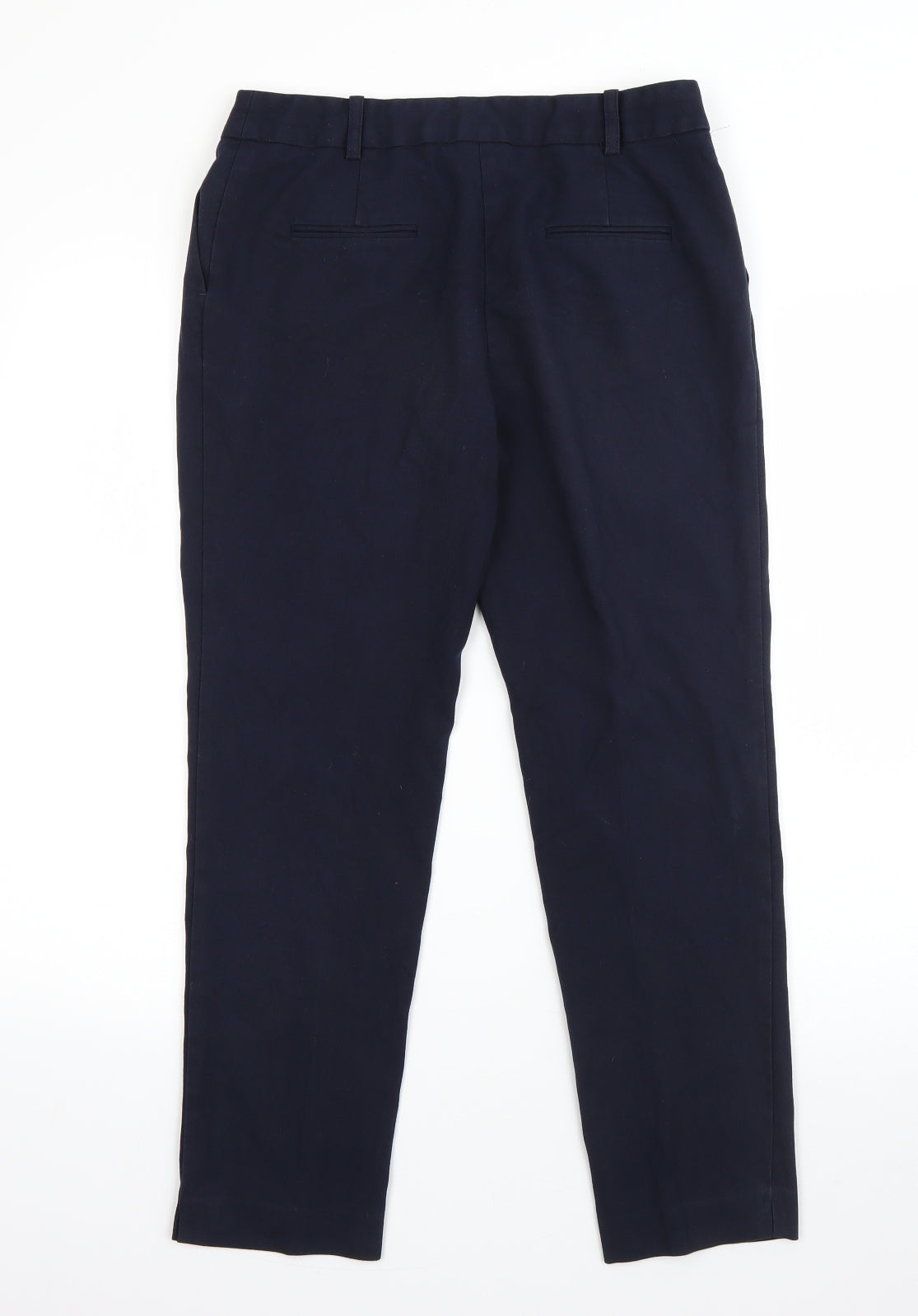 NEXT Womens Blue  Viscose Dress Pants Trousers Size 8 L26 in Regular