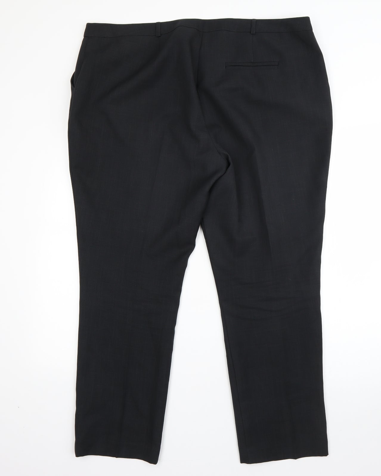 Papaya Womens Grey  Polyester Dress Pants Trousers Size 20 L26 in Regular