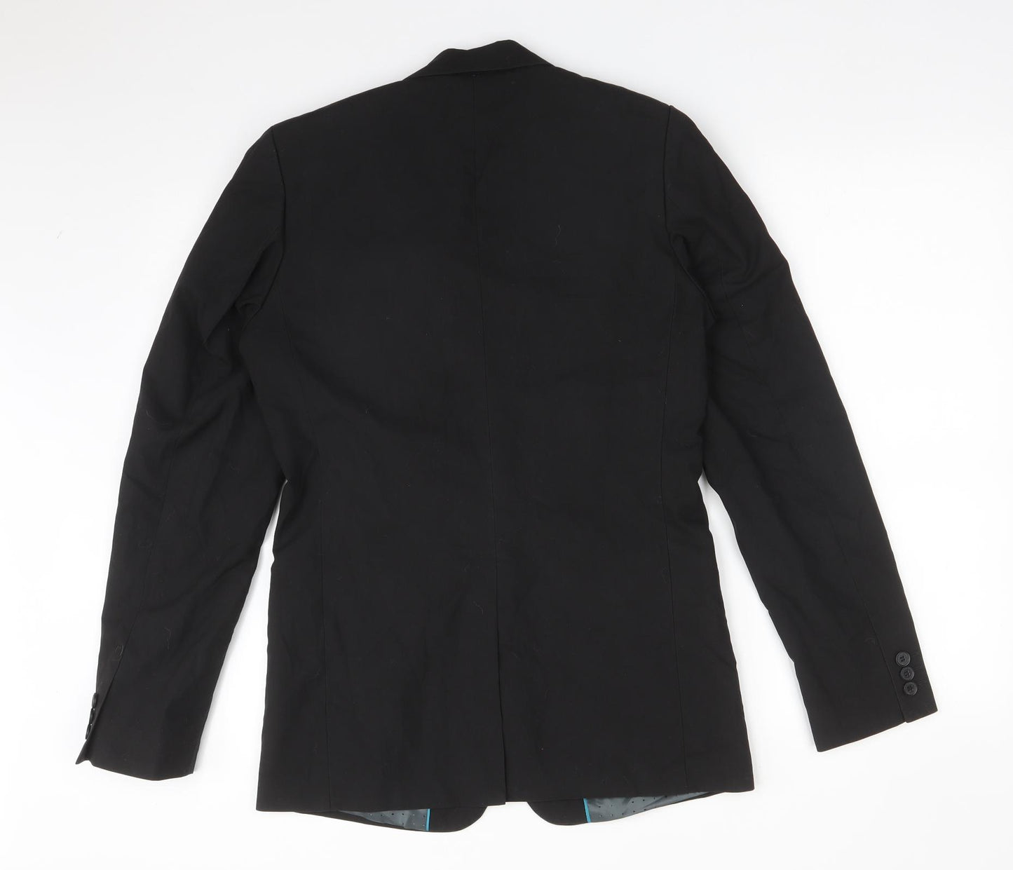 John Lewis Boys Black   Jacket Blazer Size 14 Years   - SUIT JACKET