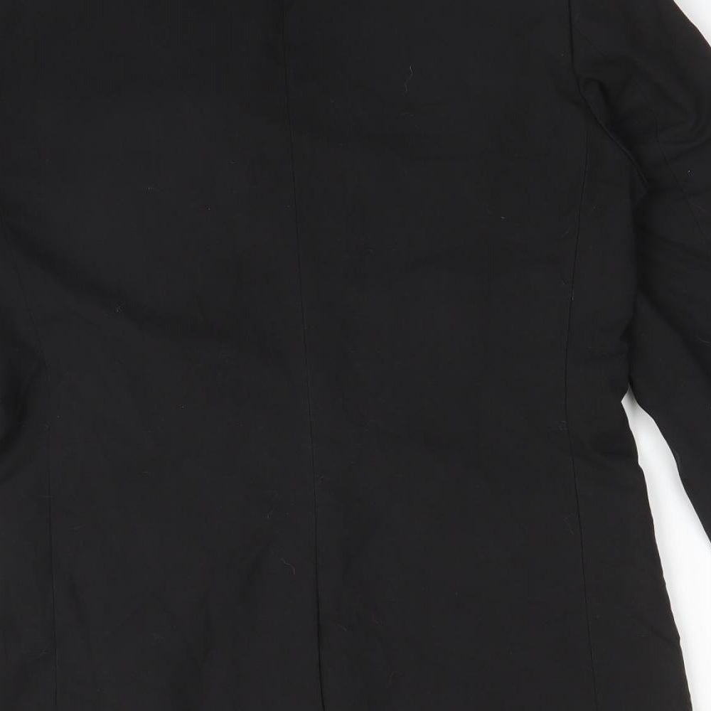 John Lewis Boys Black   Jacket Blazer Size 14 Years   - SUIT JACKET