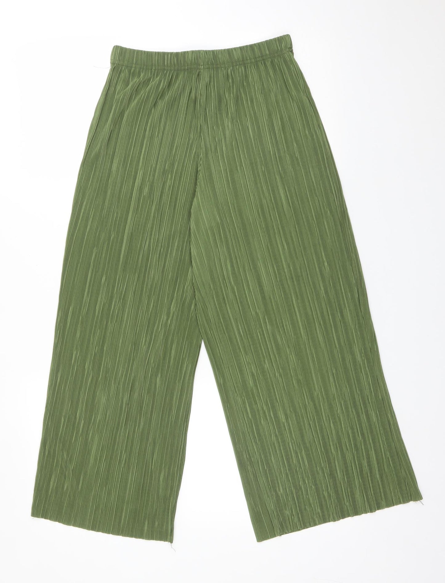 Primark Womens Green  Polyester  Trousers Size 8 L23 in Regular