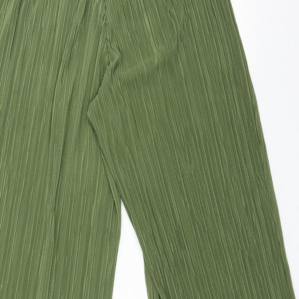Primark Womens Green  Polyester  Trousers Size 8 L23 in Regular
