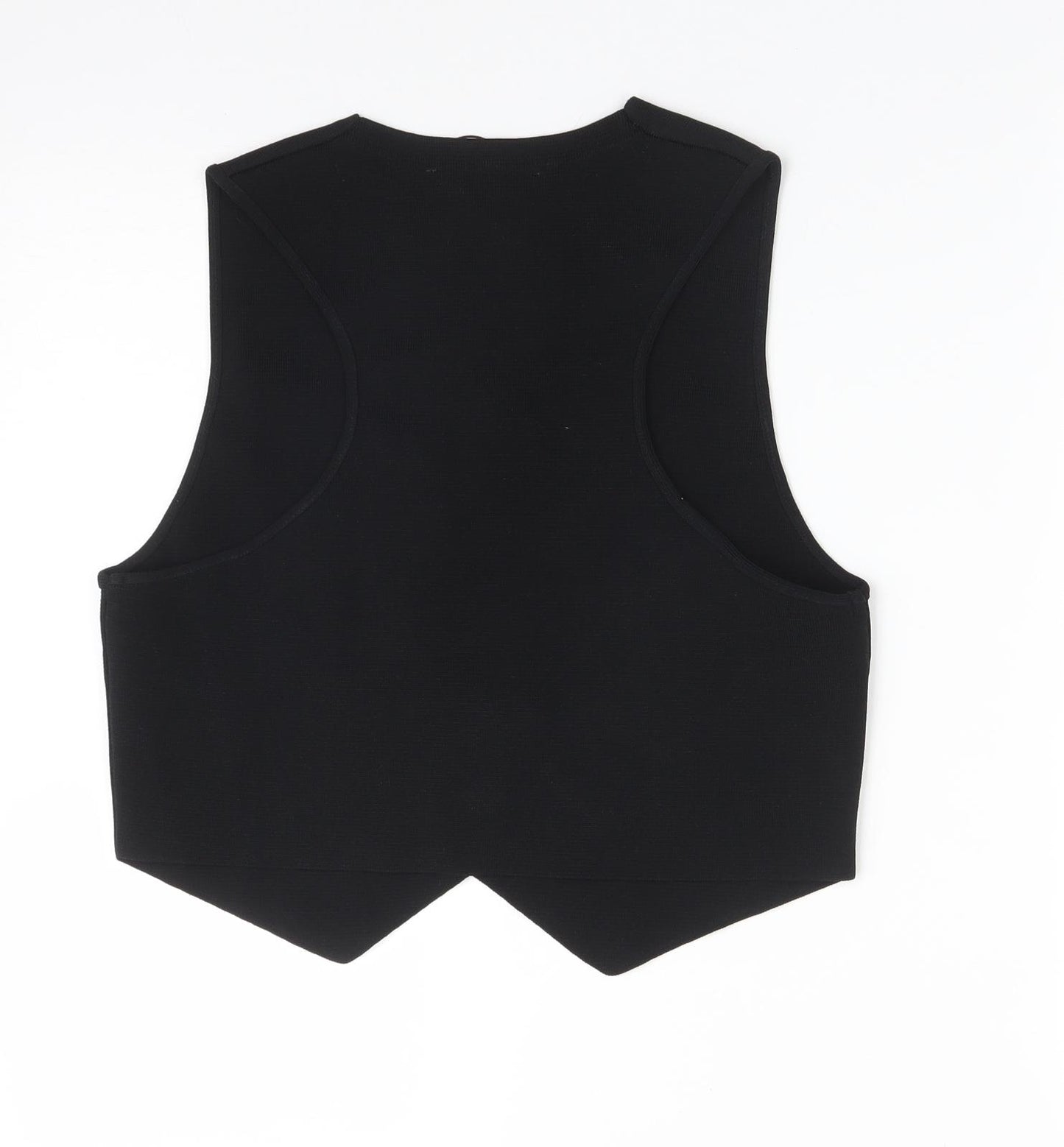 Zara Womens Black   Jacket Waistcoat Size S