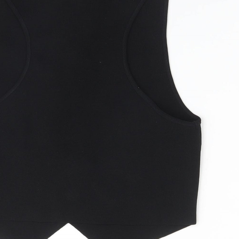 Zara Womens Black   Jacket Waistcoat Size S
