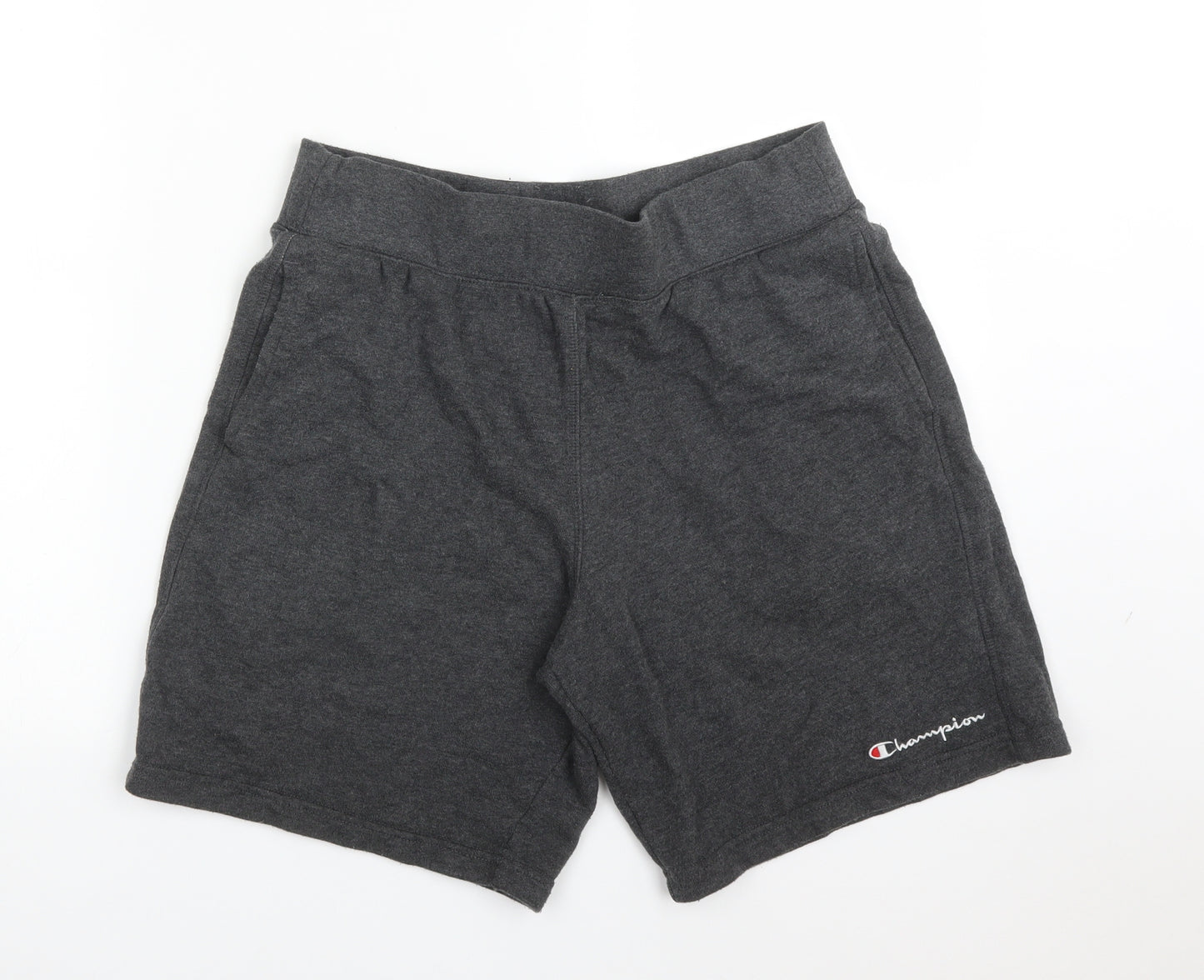 Champion Mens Grey  Cotton Sweat Shorts Size M L9 in Regular