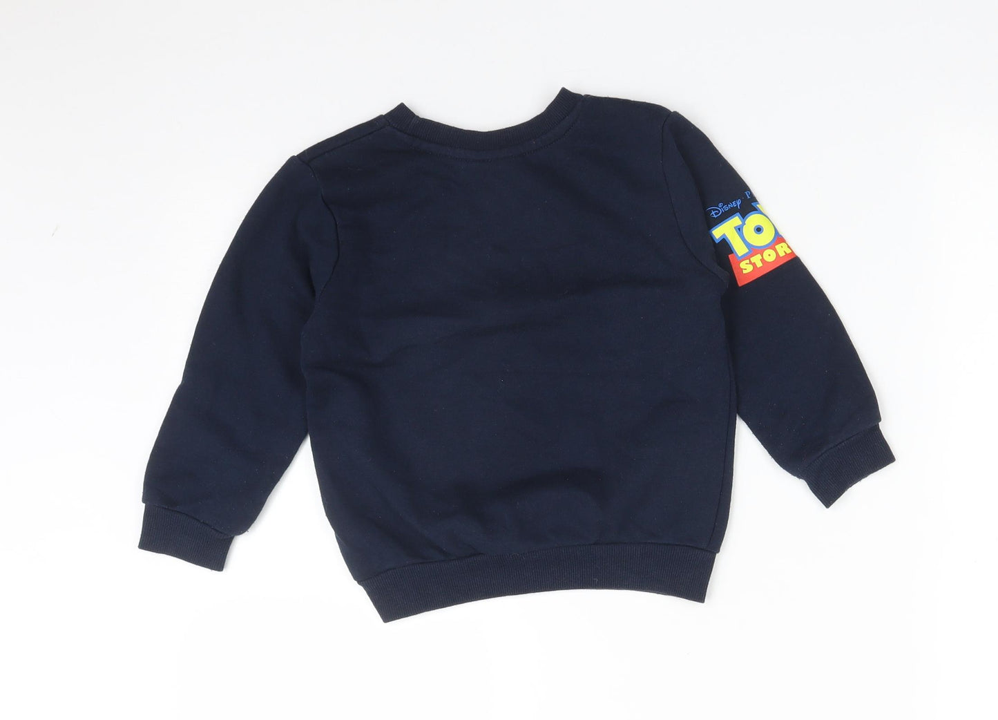 TOY STORY Boys Blue  Cotton Pullover Sweatshirt Size 3-4 Years   - TOY STORY. YOU'VE GOT A FRIEND IN ME