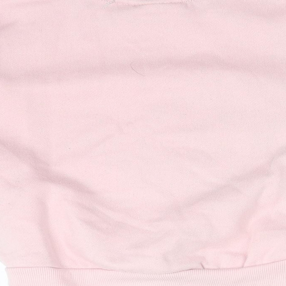 Primark Girls Pink  Cotton Pullover Sweatshirt Size 4-5 Years   - LOL SUPRISE. HEY GIRL