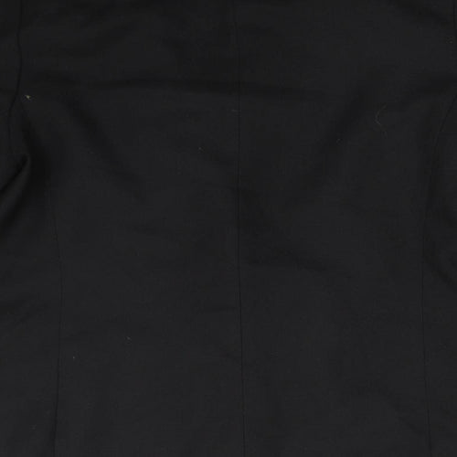 Debenhams Womens Black  Polyester Jacket Suit Jacket Size 14