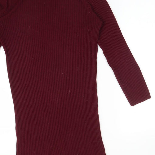 Atmosphere Womens Red Striped Viscose Bodycon  Size 12