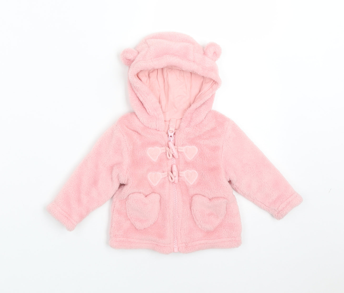 TU Girls Pink   Jacket Coat Size 0-3 Months