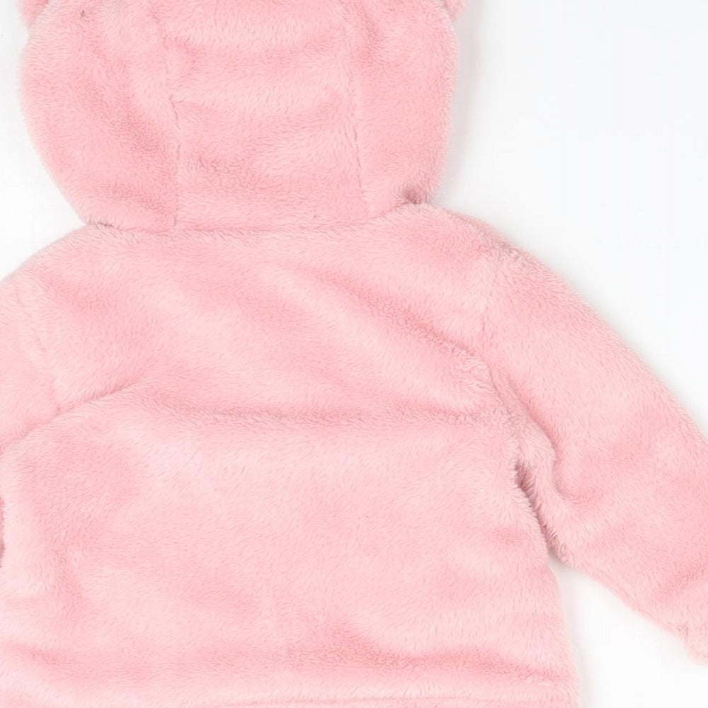 TU Girls Pink   Jacket Coat Size 0-3 Months