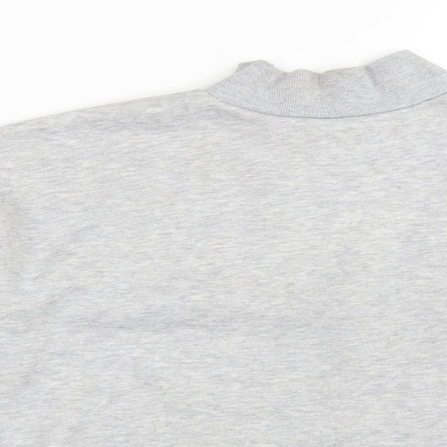 Primark Womens Grey  Cotton Pullover Sweatshirt Size S