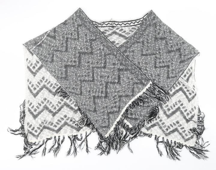 Preworn Womens Black    Shawl/Wrap