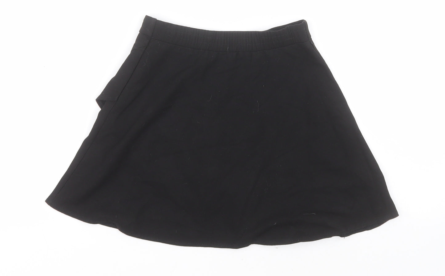 George Girls Black  Polyester A-Line Skirt Size 5-6 Years  Regular