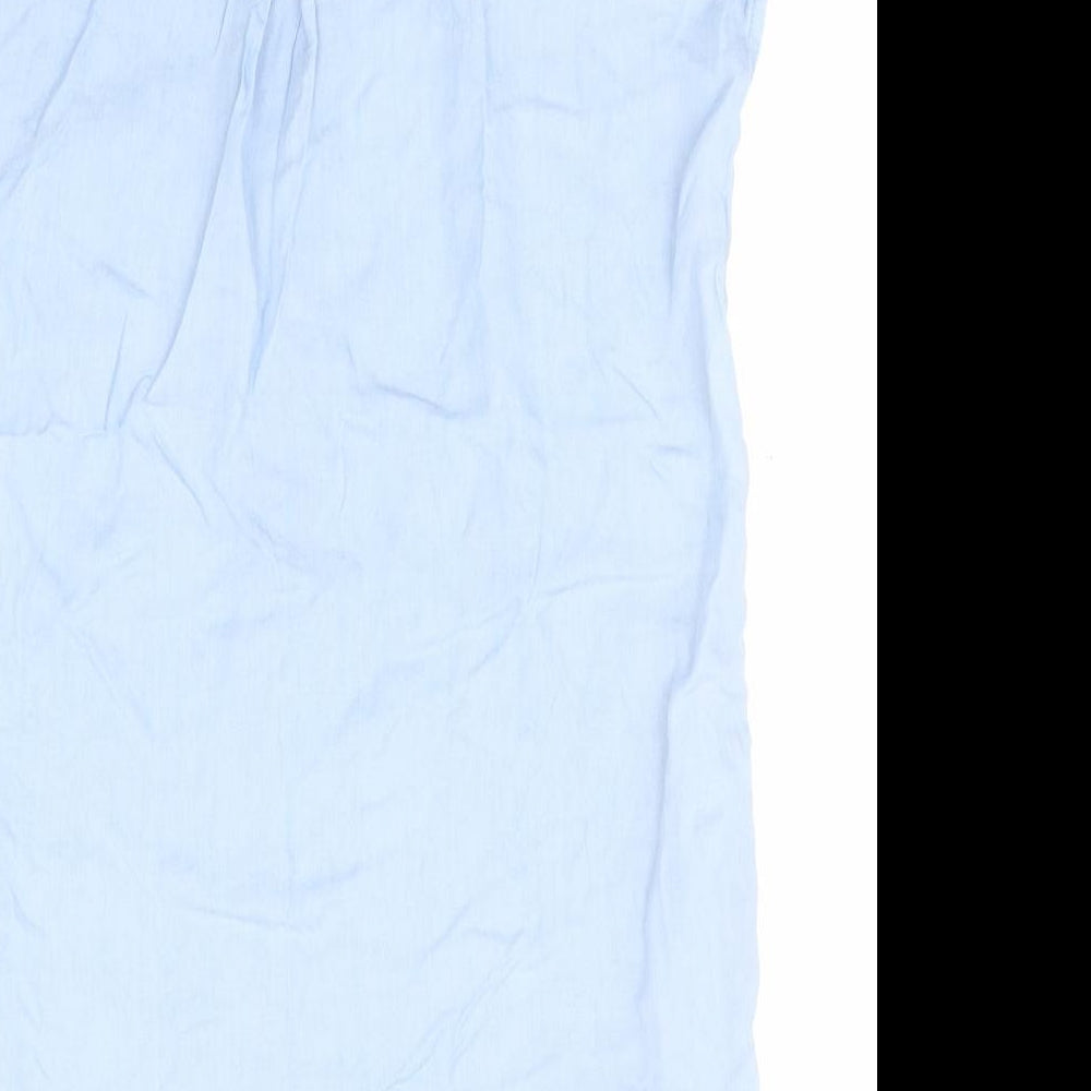 Atmosphere Womens Blue   Basic T-Shirt Size 6 Collared