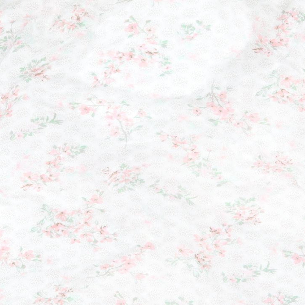 Marks and Spencer Womens White Floral Modal Top Gown Size 22