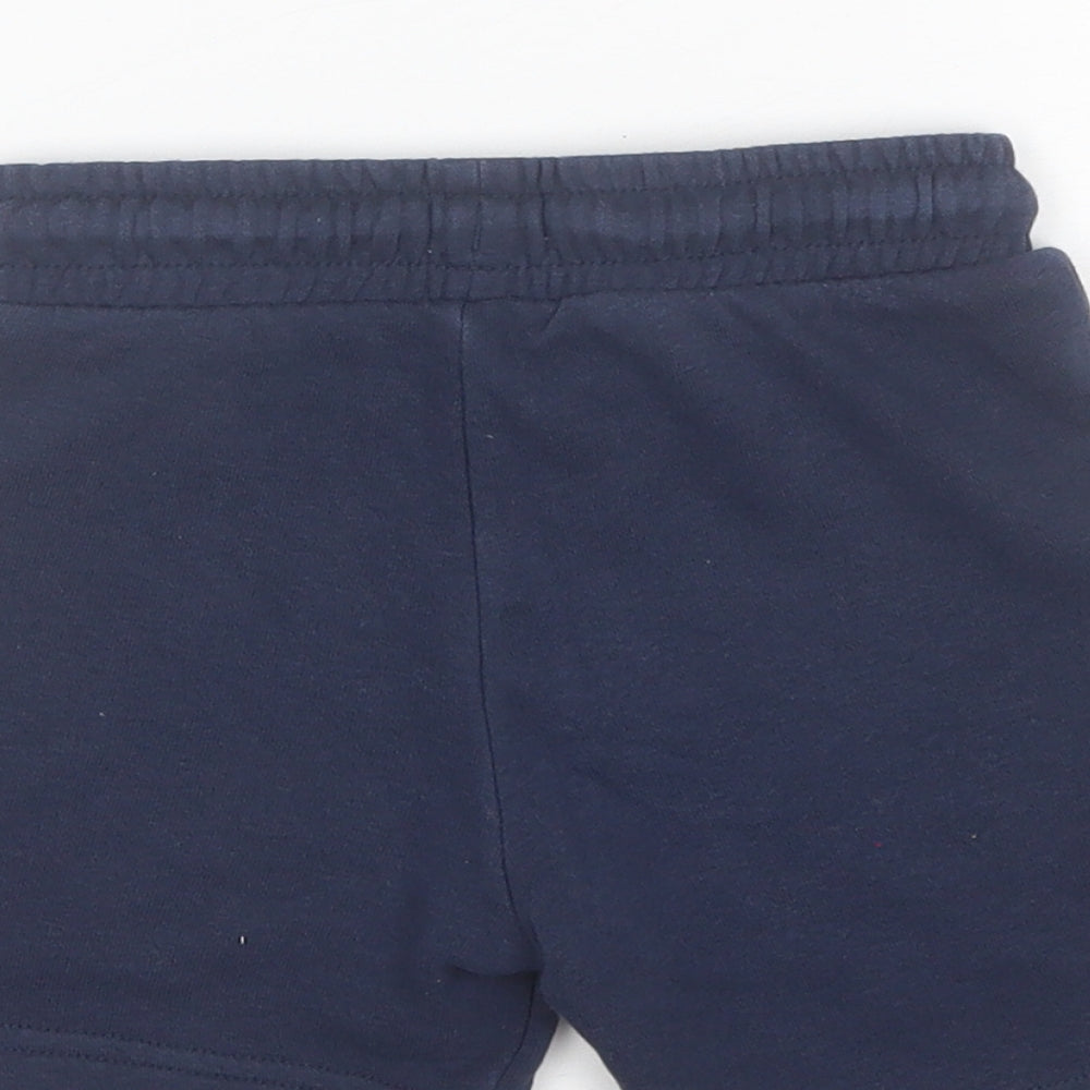 F&F Boys Blue  Cotton Sweat Shorts Size 2-3 Years  Regular