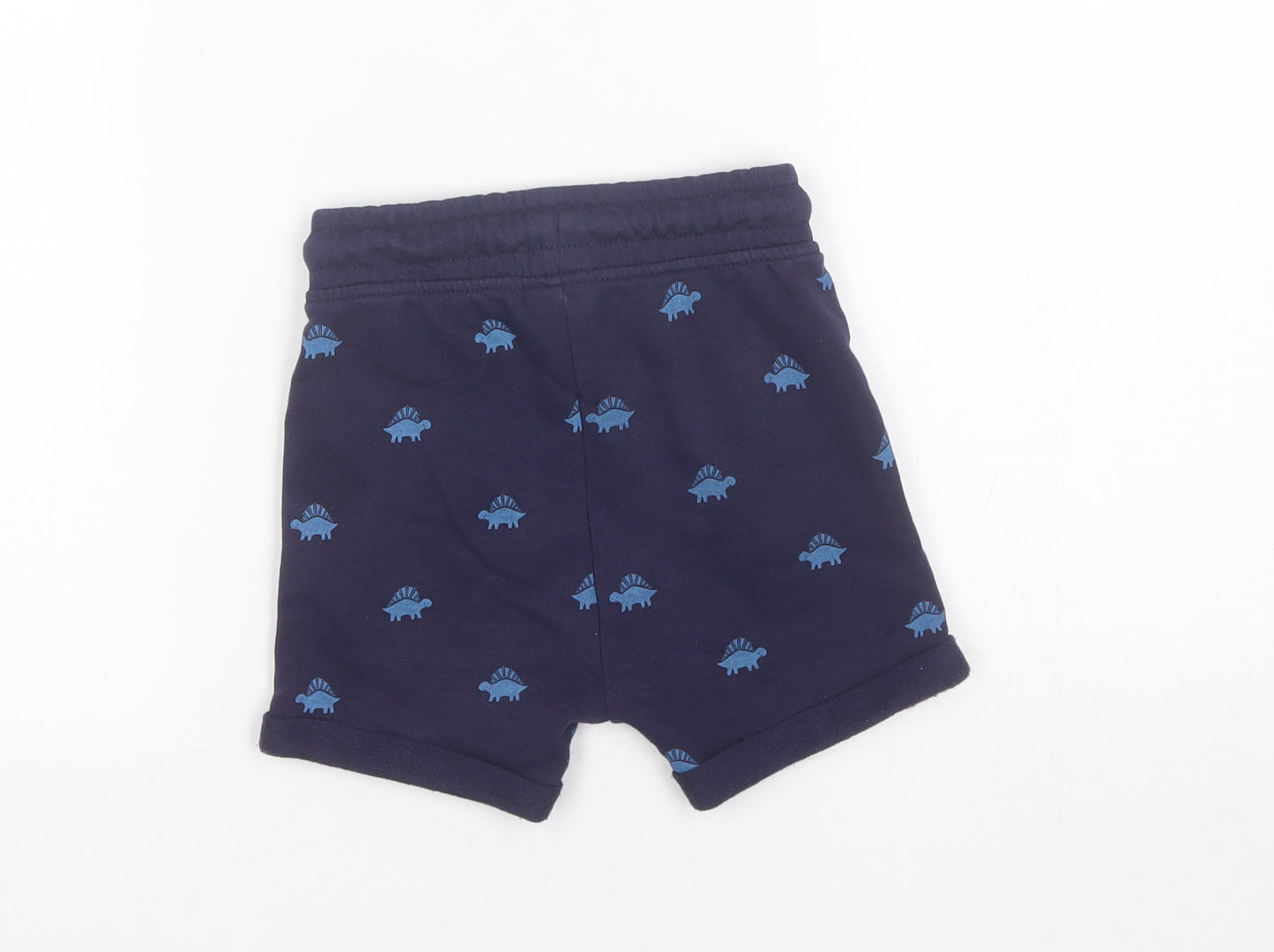 George Boys Blue  Cotton Sweat Shorts Size 2-3 Years  Regular