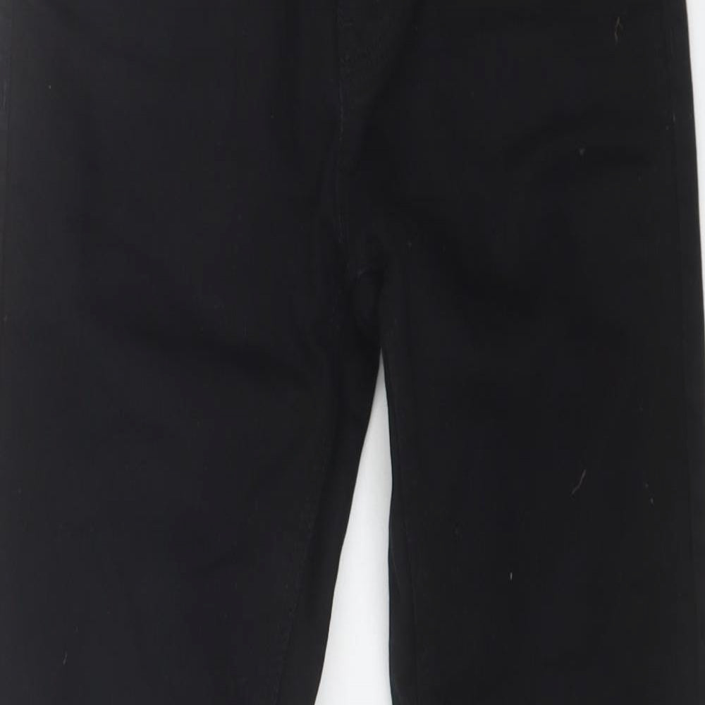 NEXT Mens Black  Cotton Skinny Jeans Size 26 in L31 in Regular