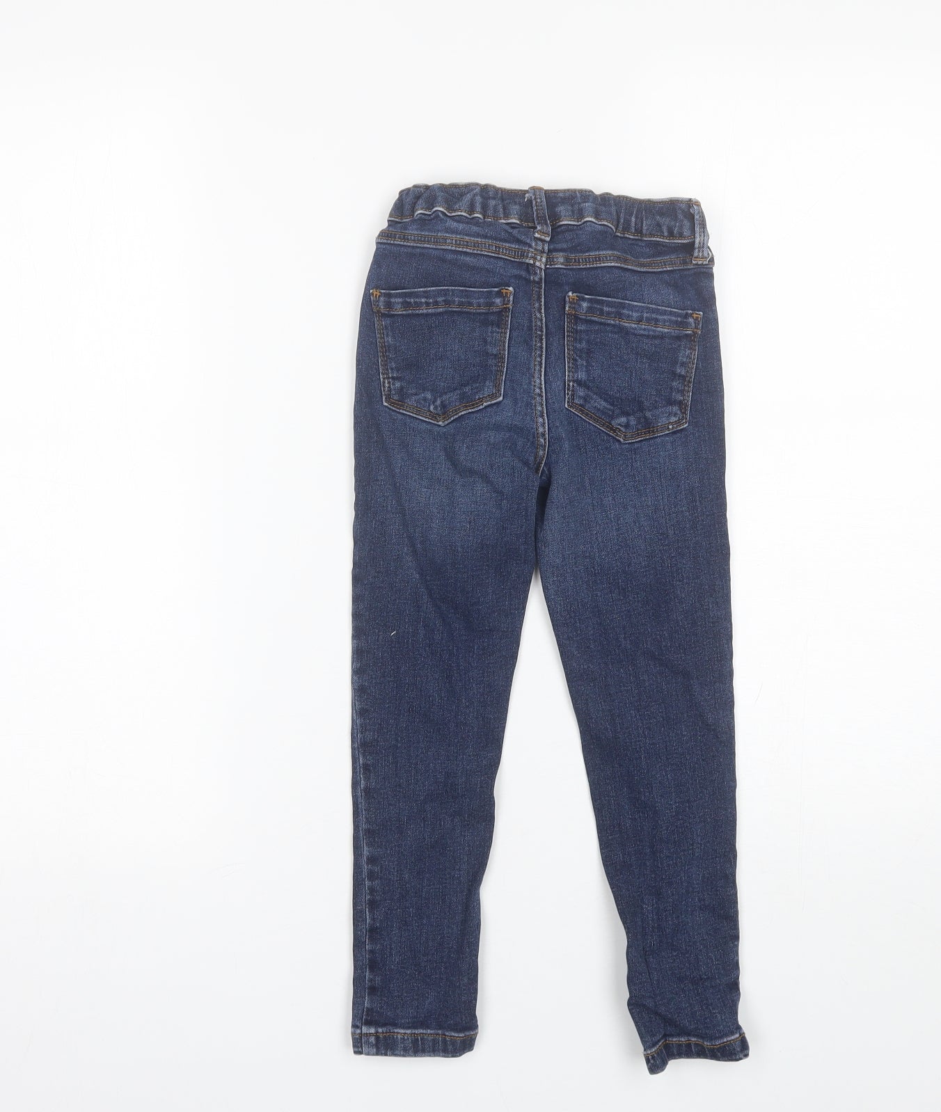 NEXT Boys Blue  Cotton Skinny Jeans Size 6 Years  Regular