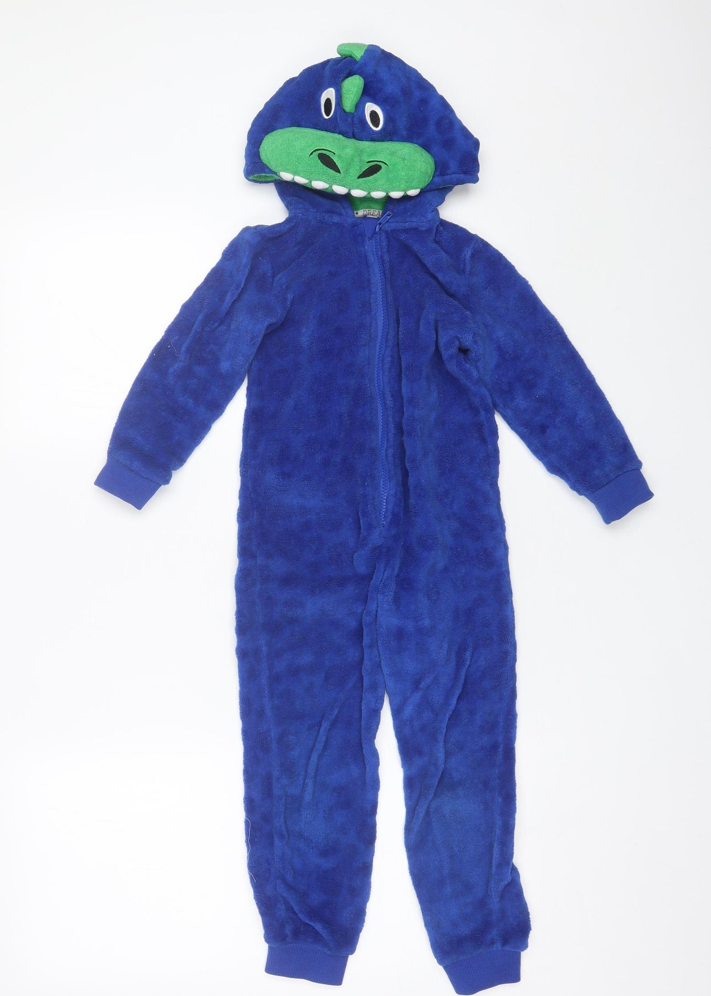 F&F Boys Blue Solid Polyester  One Piece Size 4-5 Years
