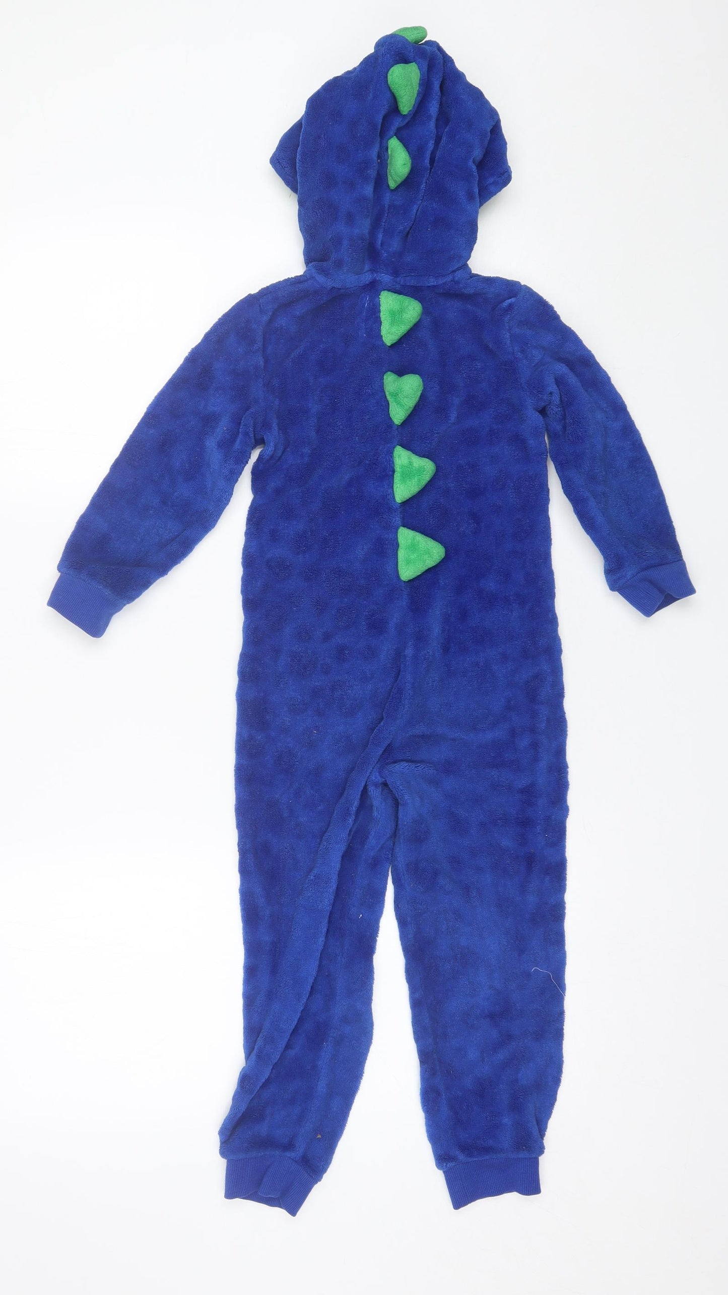 F&F Boys Blue Solid Polyester  One Piece Size 4-5 Years