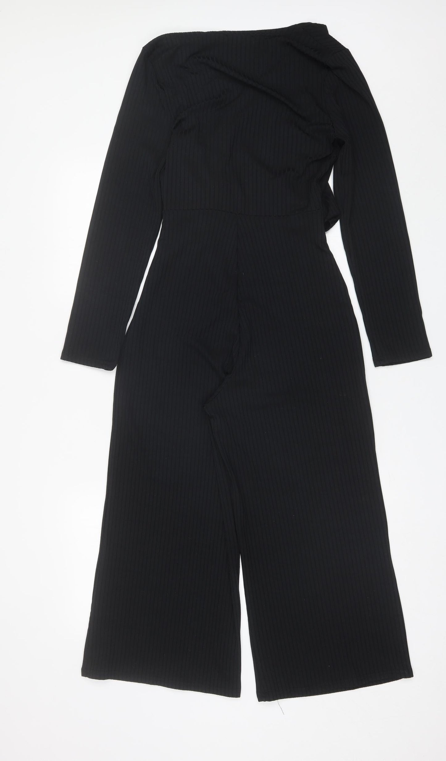 Primark Womens Black  Polyester Blend Jumpsuit One-Piece Size 12
