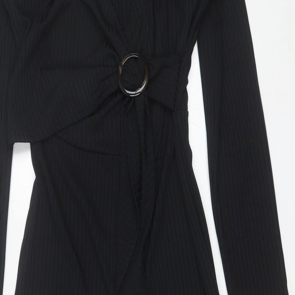 Primark Womens Black  Polyester Blend Jumpsuit One-Piece Size 12
