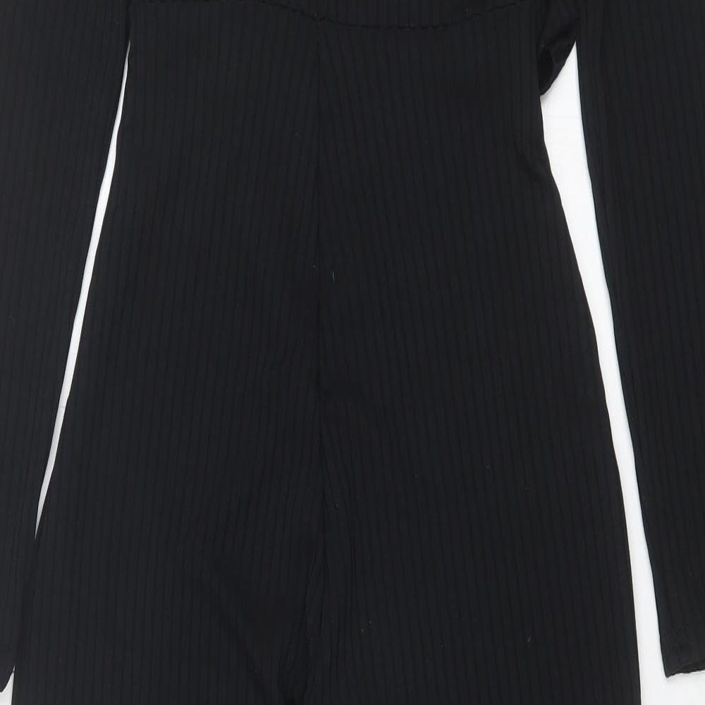 Primark Womens Black  Polyester Blend Jumpsuit One-Piece Size 12