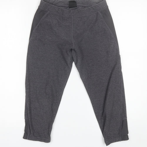 Karrimor Womens Grey  Polyester Jogger Trousers Size 10 L19 in Regular