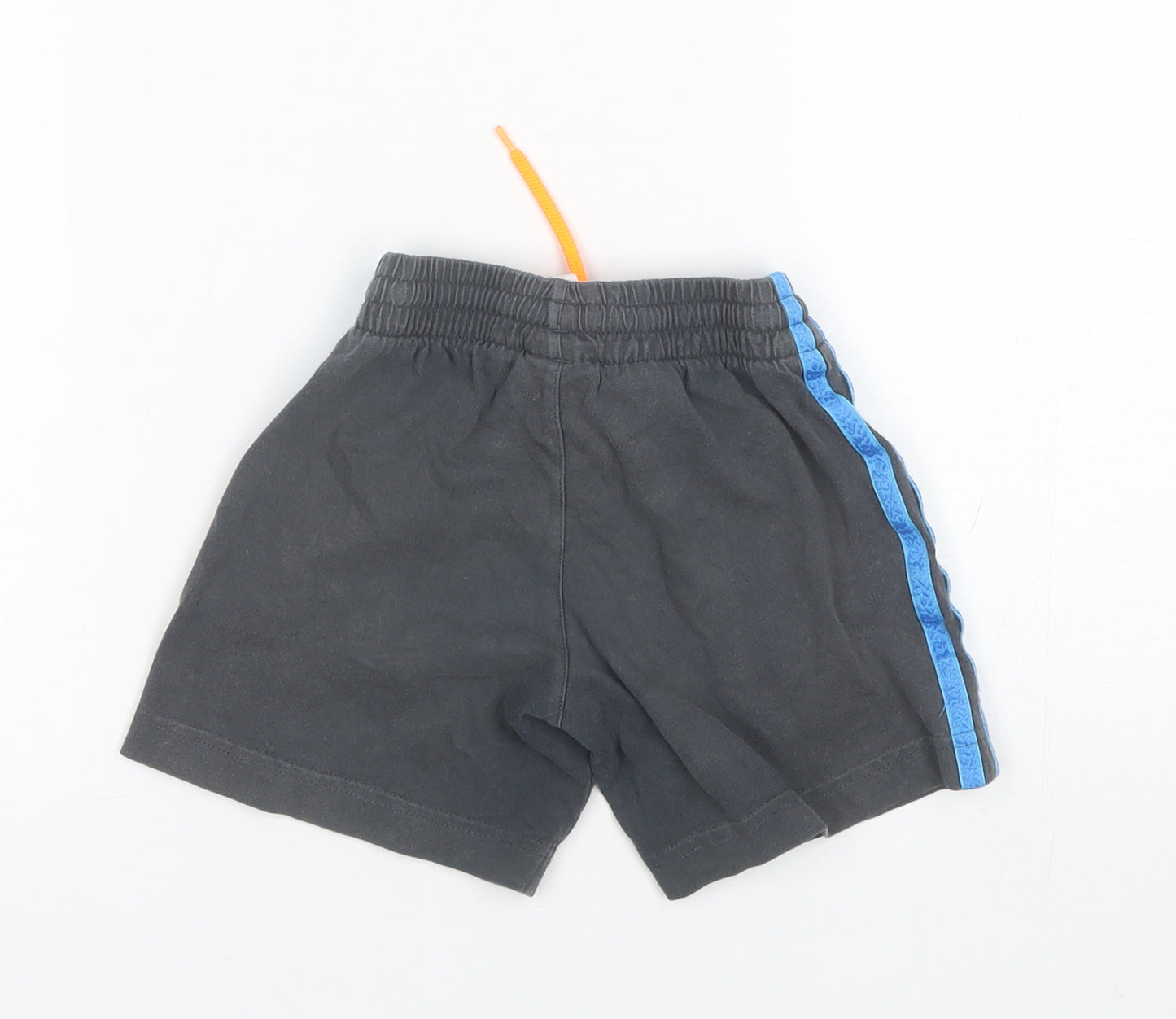adidas Boys Grey  Cotton Sweat Shorts Size 3-4 Years  Regular