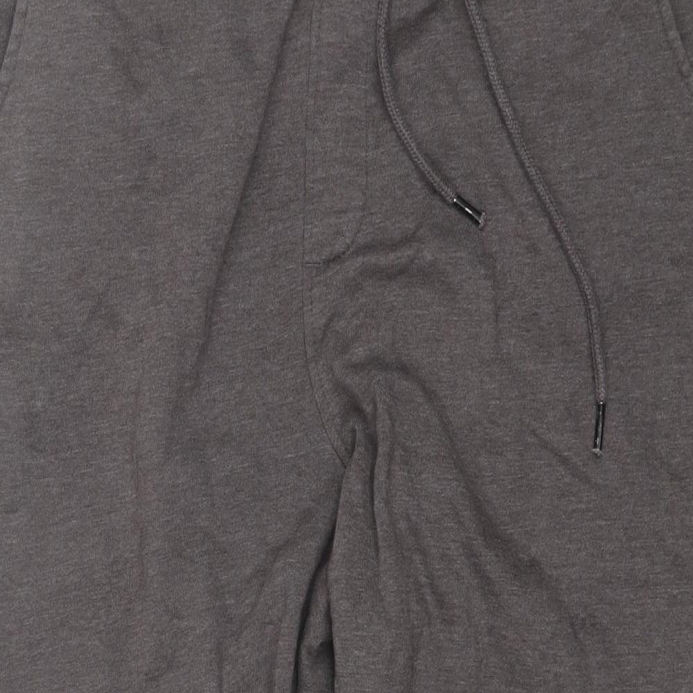 Livergy Womens Brown  Cotton Sweatpants Trousers Size 16 L27 in Regular