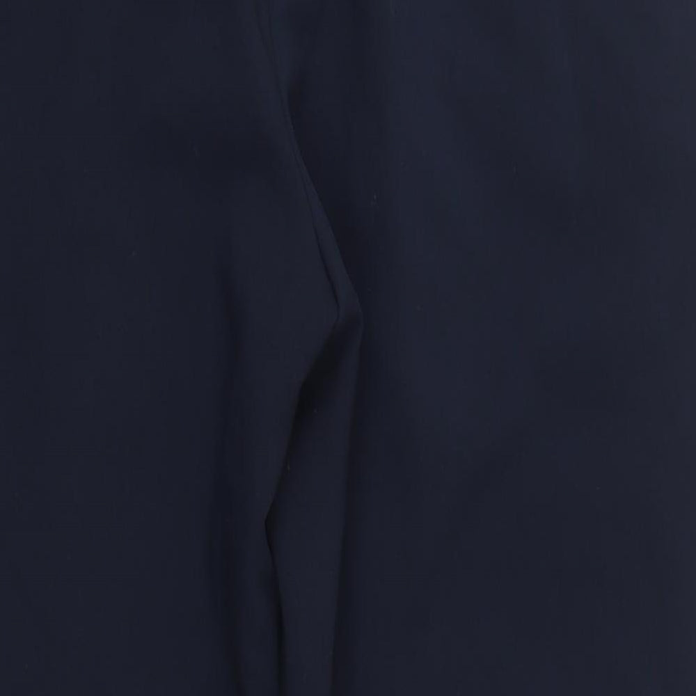 Next Tailoring Womens Blue  Polyester Dress Pants Trousers Size 16 L27 in Regular