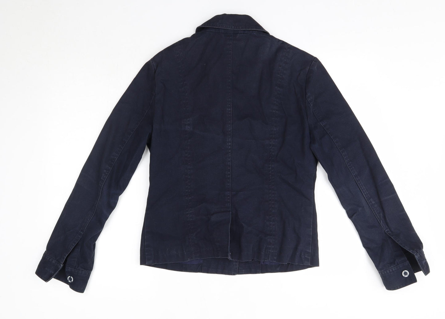 Tresors de Oceans Womens Blue   Jacket  Size S