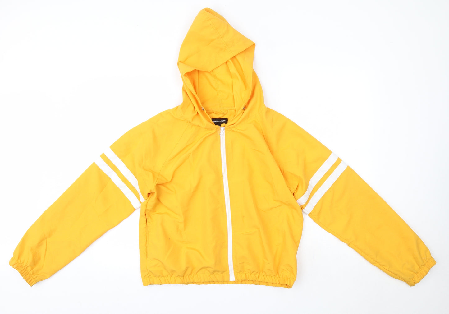 PRETTYLITTLETHING Womens Yellow   Jacket Coat Size L