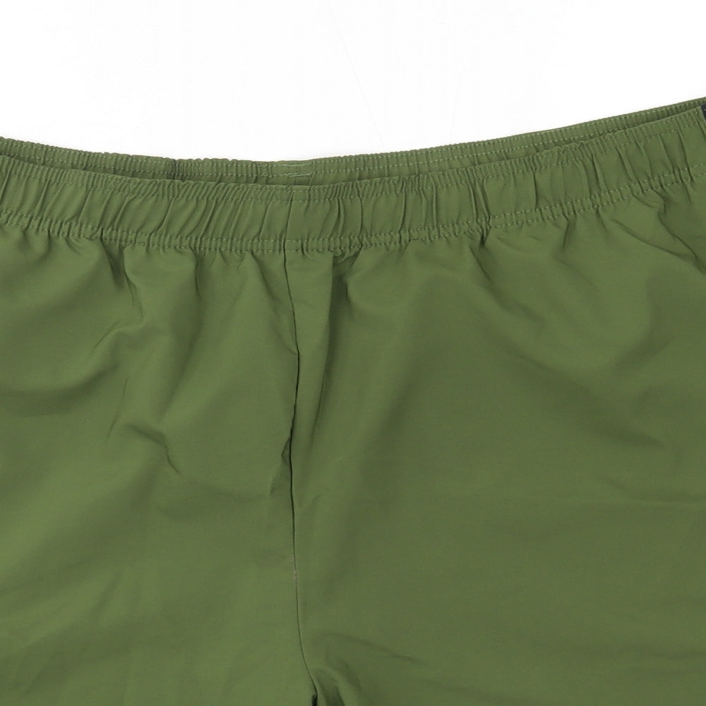 adidas Mens Green  Polyester Sweat Shorts Size 2XL  Regular
