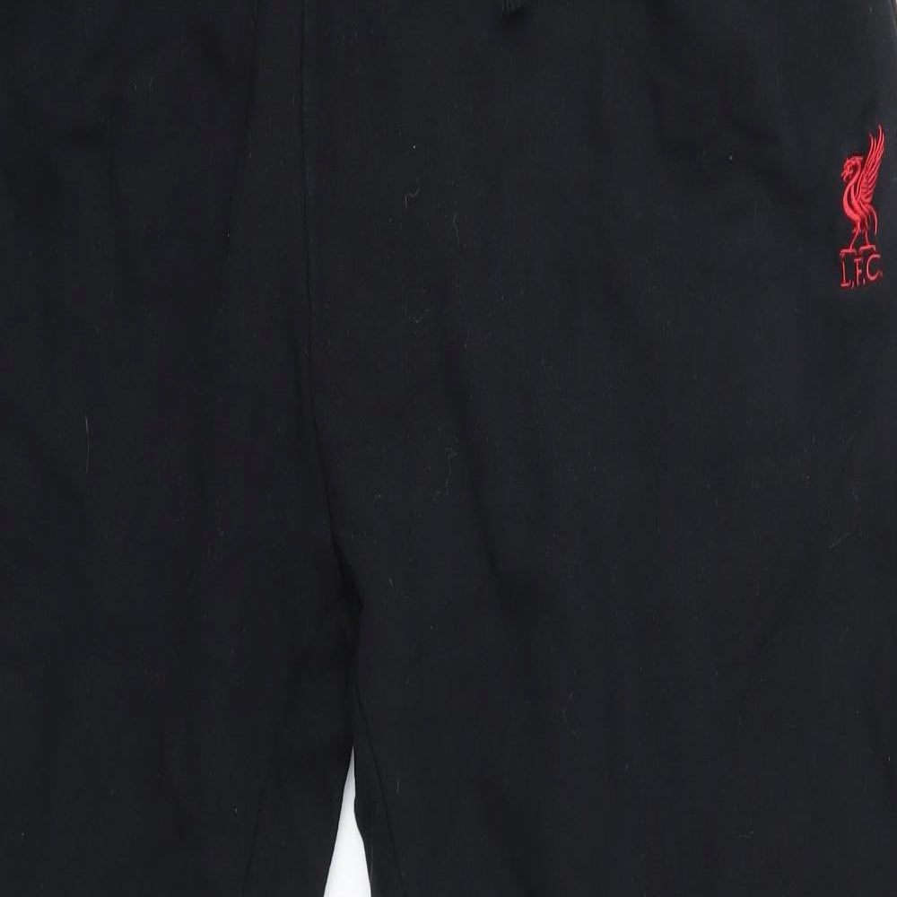 LFC Mens Black  Cotton Jogger Trousers Size 2XL L28 in Regular  - LFC