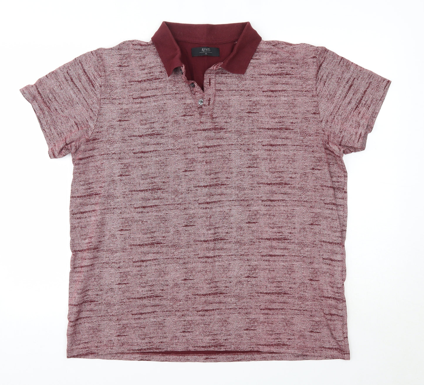 Matalan Mens Pink  100% Cotton  Polo Size XL Collared
