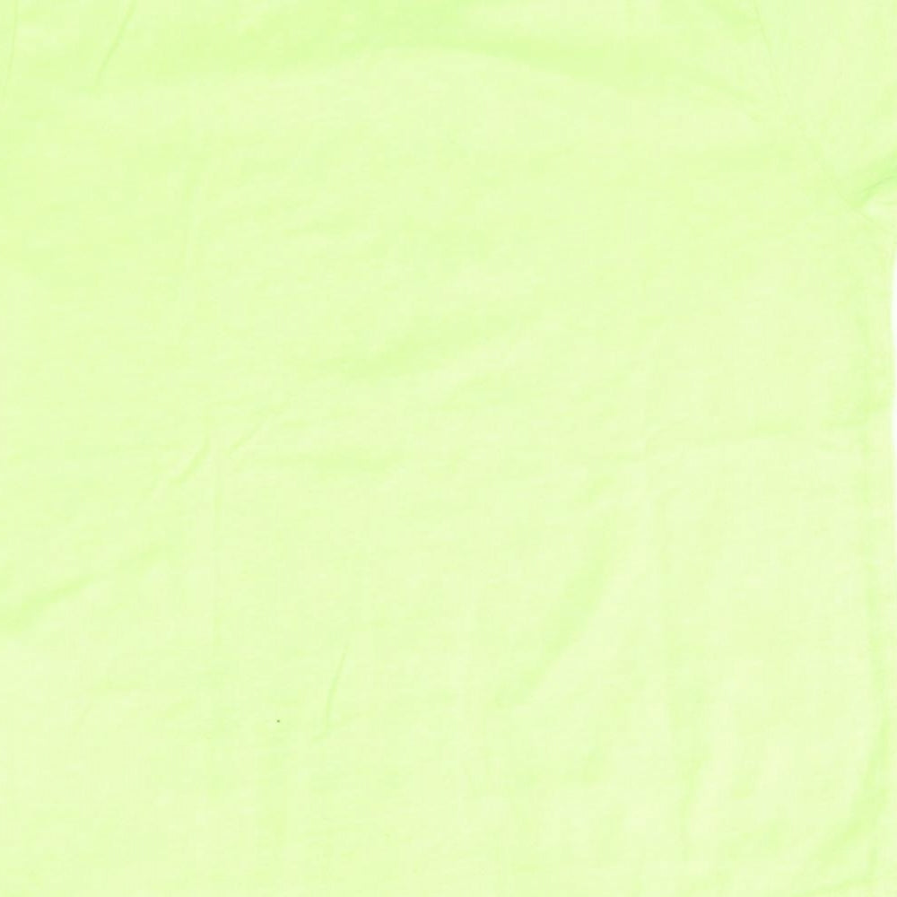 Primark Boys Green  Polyester Basic T-Shirt Size 4-5 Years Round Neck  - Paws Patrol Chase