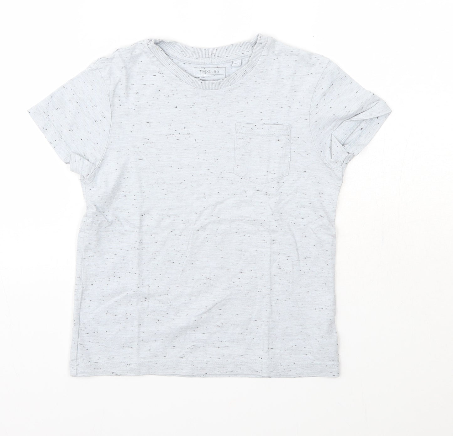 NEXT Boys Blue  Cotton Basic T-Shirt Size 4 Years Round Neck