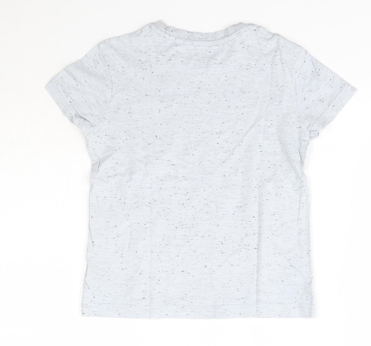 NEXT Boys Blue  Cotton Basic T-Shirt Size 4 Years Round Neck