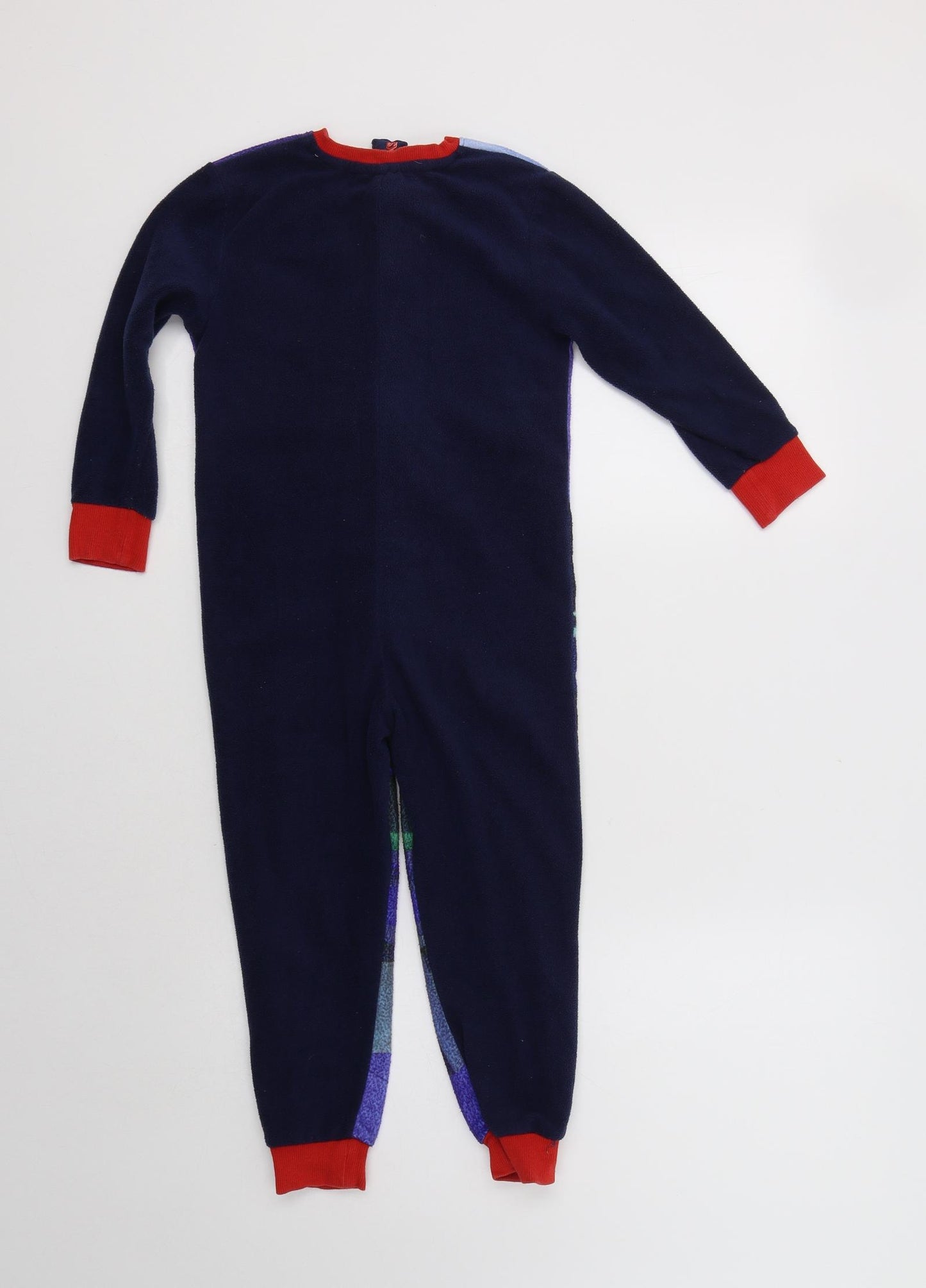 F&F Boys Multicoloured Geometric Polyester  Bodysuit Size 4-5 Years  Zip - PJ Masks