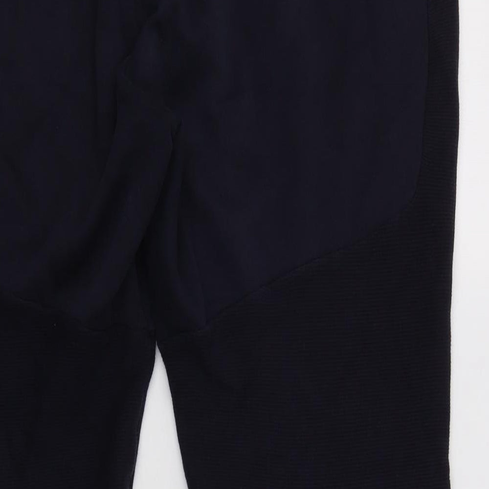 Matalan Mens Blue  Cotton Jogger Trousers Size XL L29 in Regular Drawstring