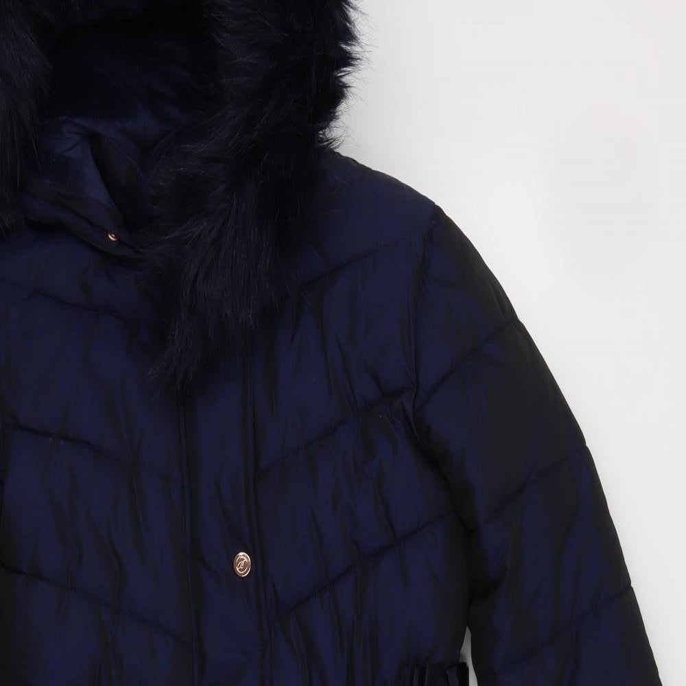 Ted Baker Girls Blue   Puffer Jacket Jacket Size 13 Years  Zip