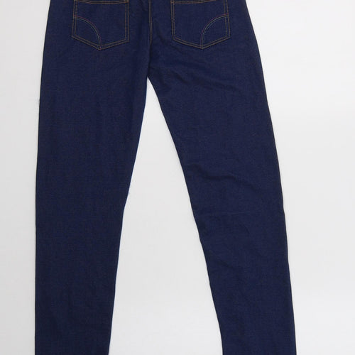 Nutmeg Girls Blue  Cotton Jegging Trousers Size 12-13 Years  Regular